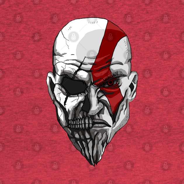 Kratos - Death and Rage by RafaDG